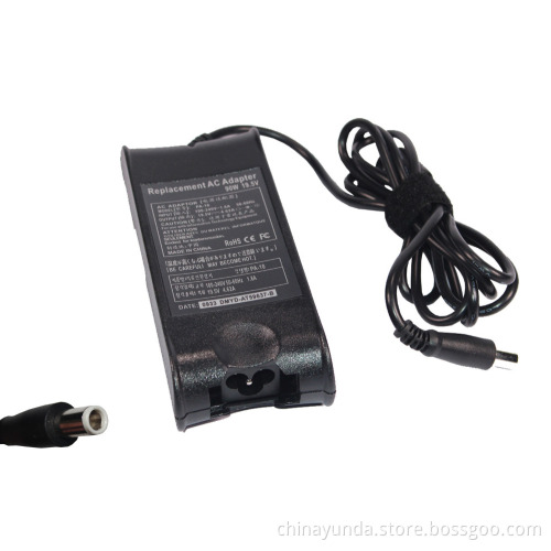 Replacement Laptop AC Adapter for Dell 19.5V 4.62A 7.4MM*5.0MM Connector